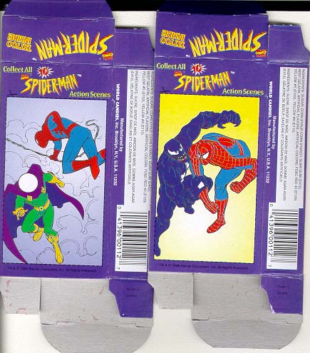 Spider-Man Candy boxes
