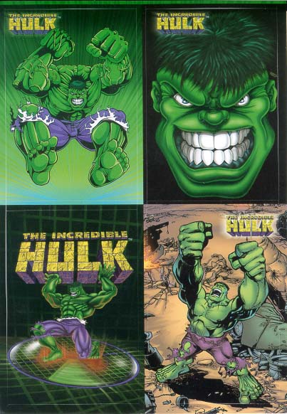 Hulk Blockbuster sticker sheet
